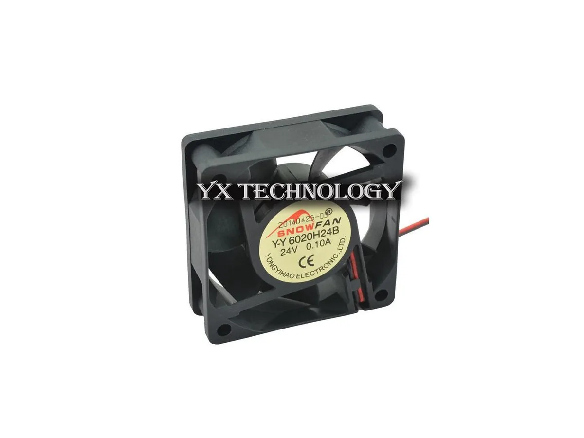 Fans Fans YY6020H24B 24V .10A 6020 60*60*20mm case fan — product photo