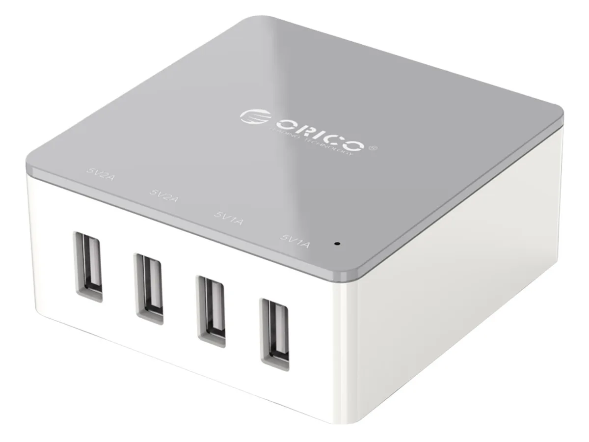 Orico Orico CSK-4U 5-port 30 W desktop charger grey — product photo
