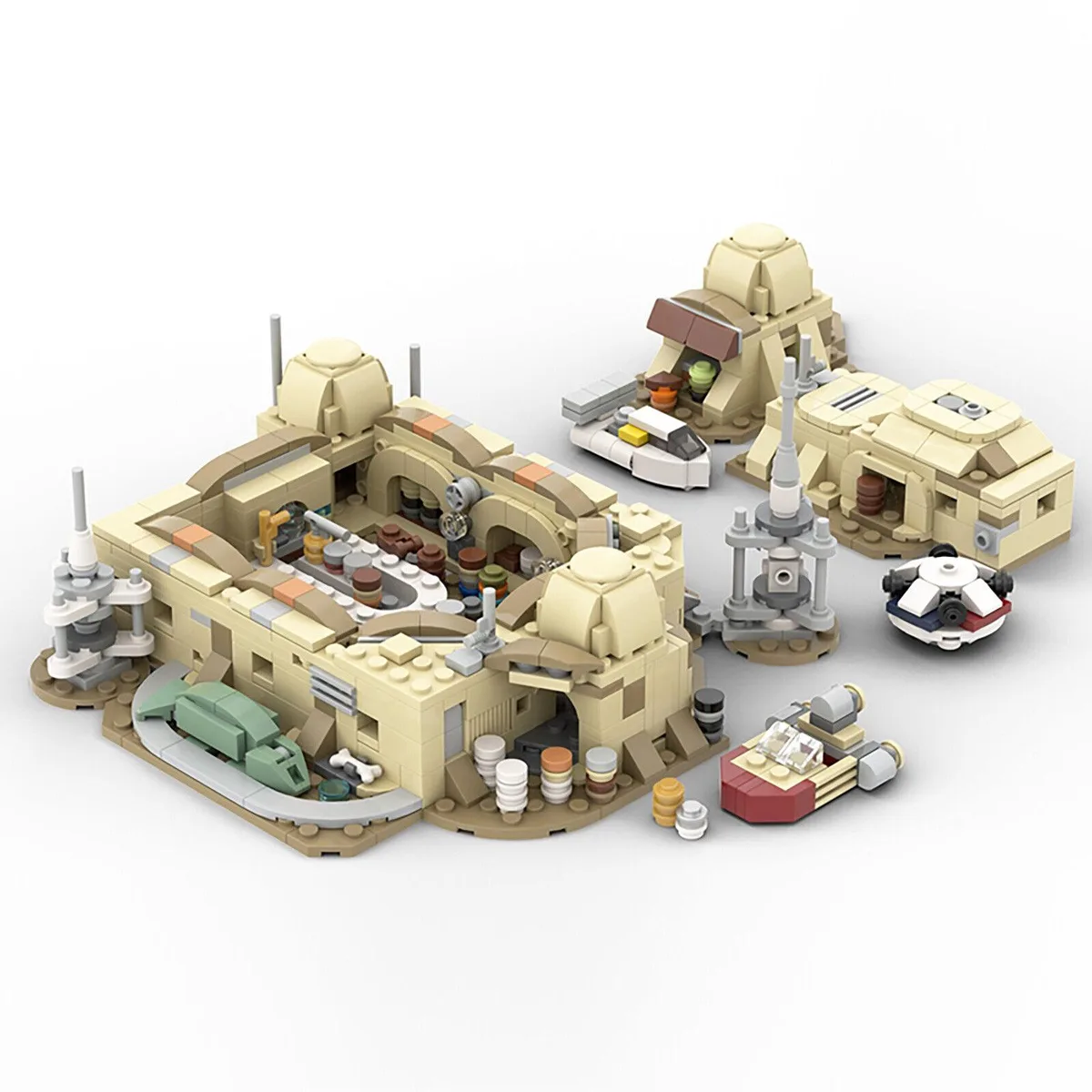 ZITIANYOUBUILD ZITIANYOUBUILD C5472 Dimly-lit Tavern Micro Building Set 865 Parts — product photo