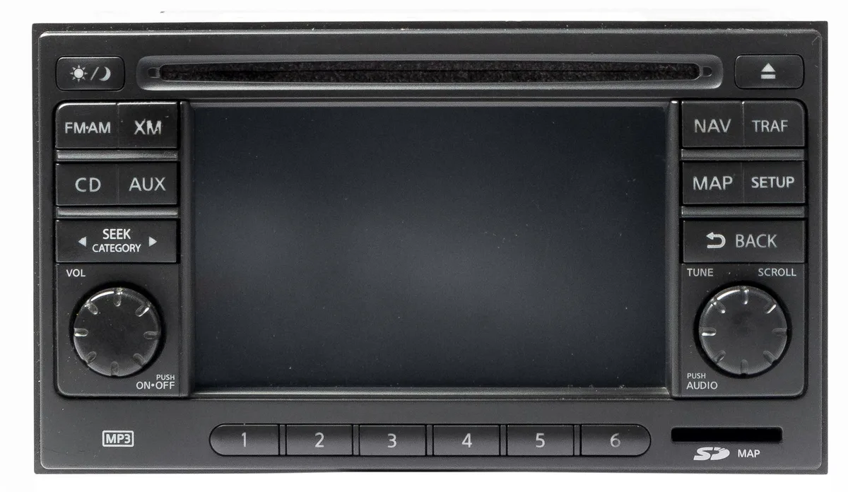 1 Factory Radio 1 Factory Radio 259151VY1B Nissan Rogue 2013-2015 receiver — product photo