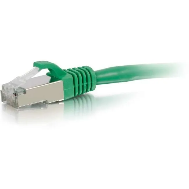 Cables To Go Cables To Go 00838 Cat6 shielded network ethernet cable 20 ft green — product photo