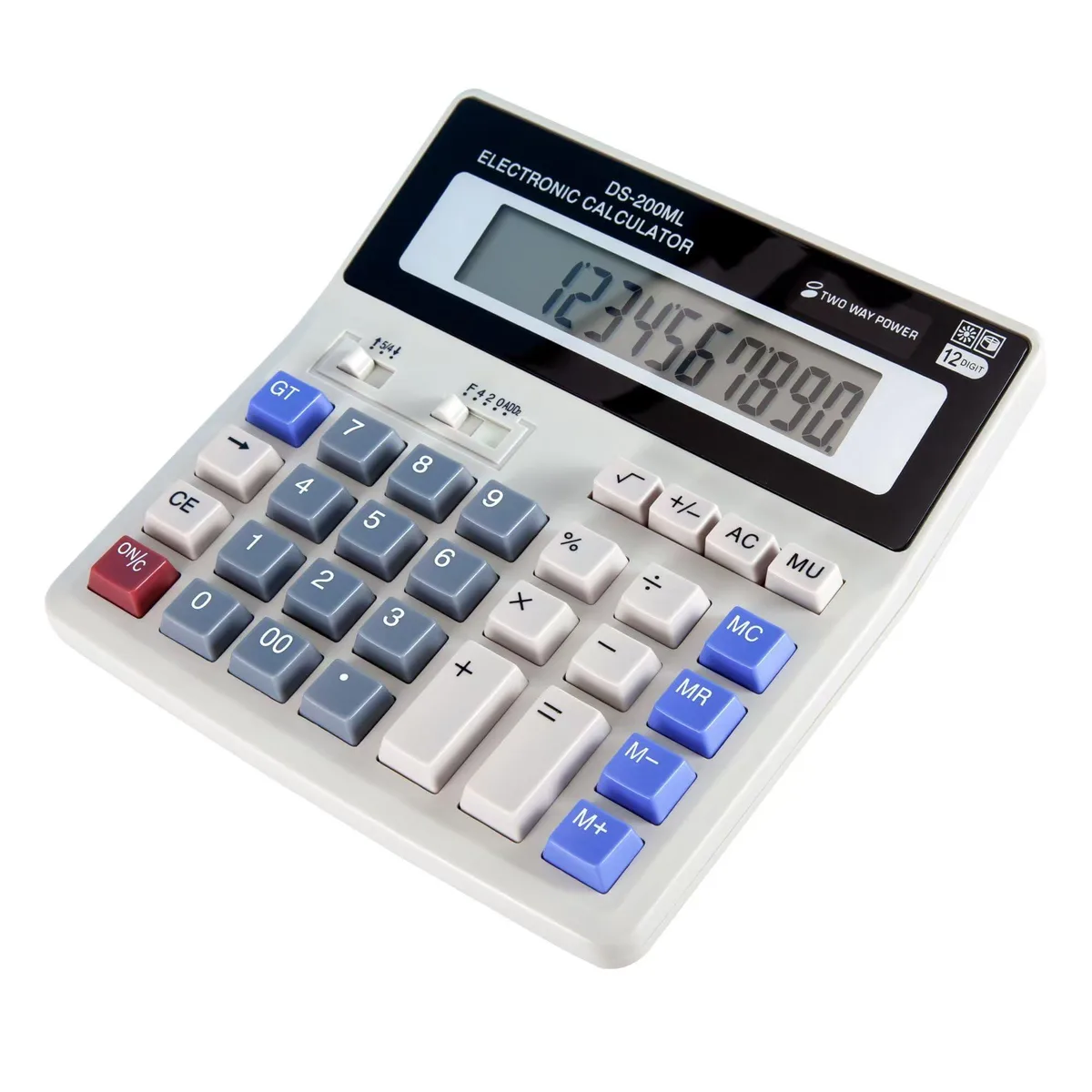  HP Time Clock Calculator 12-Digit Pink 6.3×6.29×.1 in .24 kg — product photo