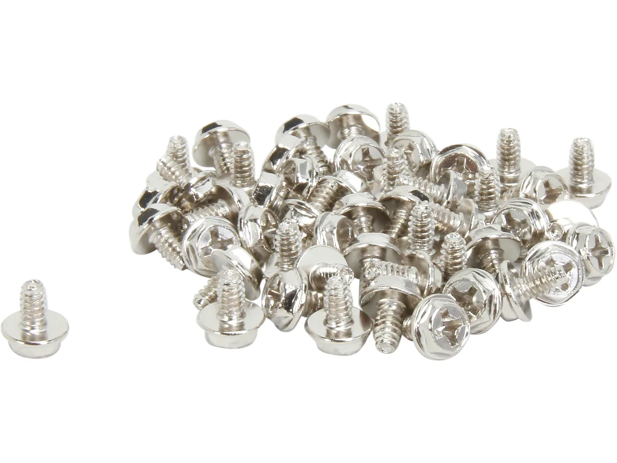 STARTECH STARTECH SCREW6_32 #6-32 x .25in standoff screws 50 pack case accessory — product photo