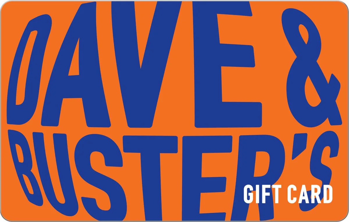 Dave &amp; Buster's Dave &amp; Buster's DNB-2500 $25 Gift Card restaurant — product photo
