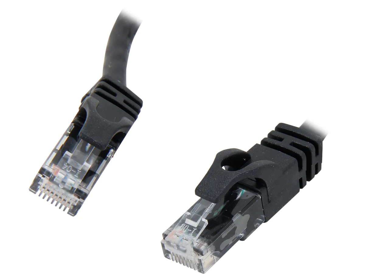Cables To Go Cables To Go 22677 Cat5e network ethernet cable 3 ft black — product photo