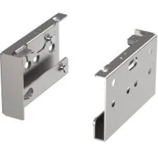 Metal rack-mount bracket kit for network switch