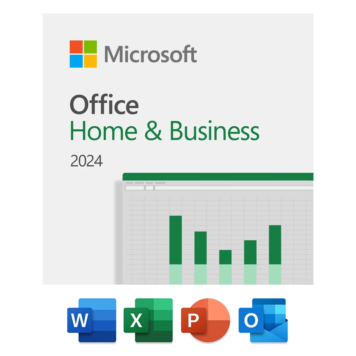 Microsoft Microsoft Office Home &amp; Business 2024 EP2-06610 1 Device Windows Mac — product photo
