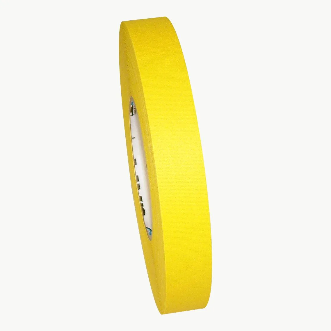 Yellow matte cloth gaffer tape roll 1 inch by 55 yards