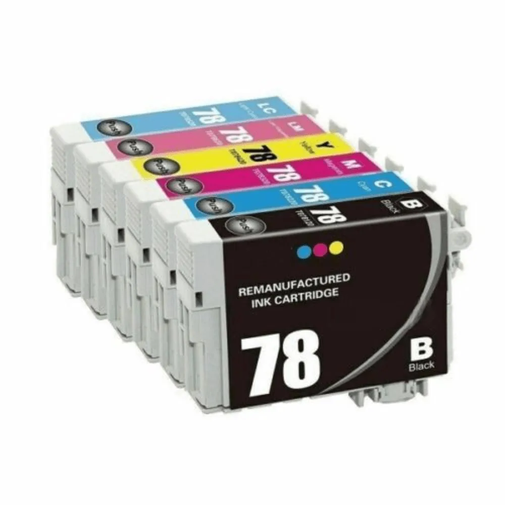 Ninestar Technology Ninestar Technology 6 Pack Ink Cartridge Epson 78 T0781-T0786 — product photo