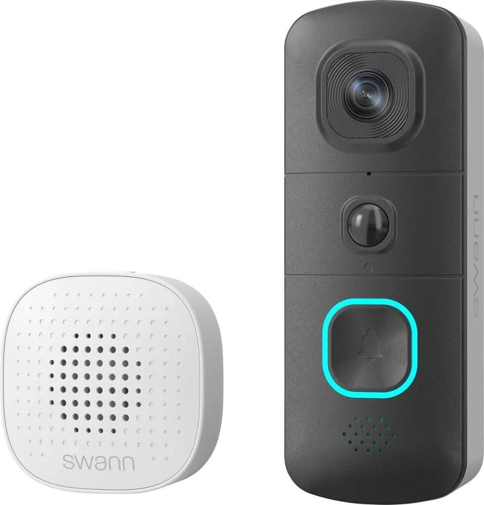 Swann Communications Swann Communications EVO Wireless Video Doorbell 1.7MP 140° 5200mAh — product photo