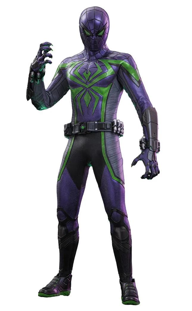 Hot Toys Hot Toys VGM68 Miles Morales Purple Reign Suit 1/6 action figure — product photo