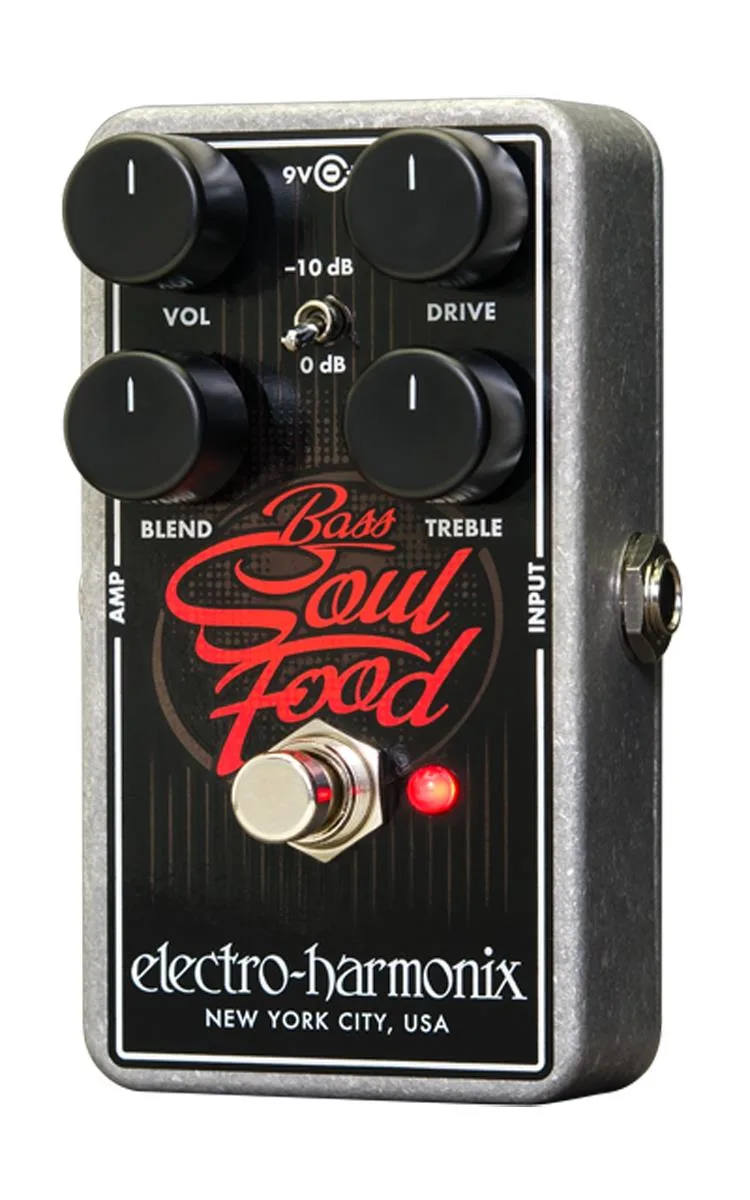 Electro Harmonix Electro-Harmonix Bass Soul Food Overdrive bass pedals and effects — product photo
