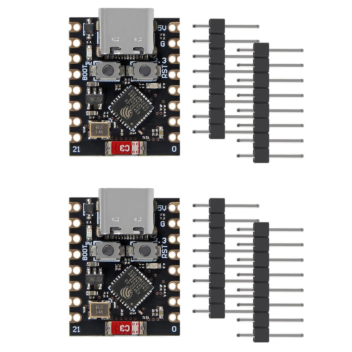 KEHIPI KEHIPI ESP32-C3 Mini Development Board 4MB Flash 2PCS — product photo