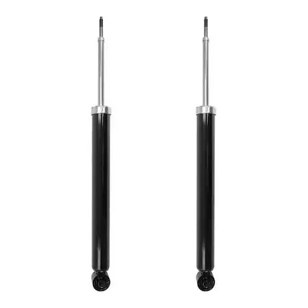 Two silver rear shock absorbers for 2004-2010 BMW X3