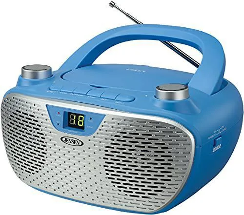 JENSEN JENSEN CD-485-BL Boombox AM/FM CD Player — product photo