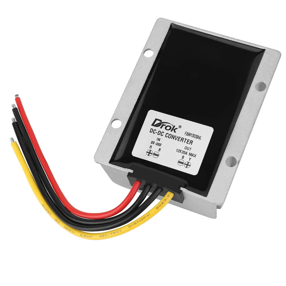 KEHIPI KEHIPI 9-36V to 12V 20A 240W Power Adapter — product photo