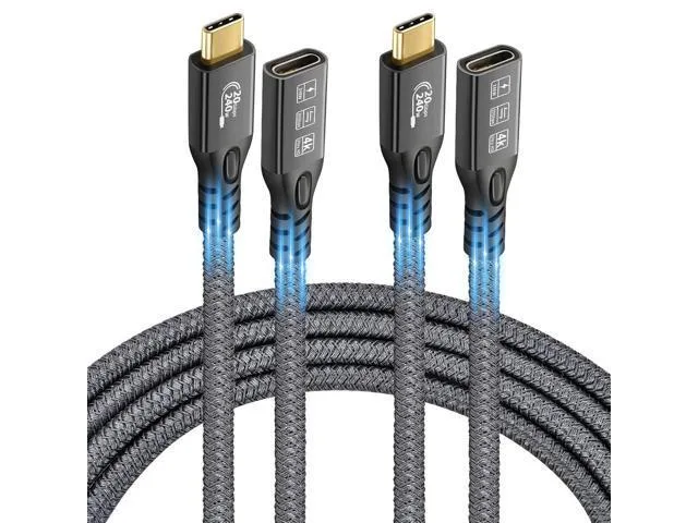 Manw Manw USB 3.2 Gen 2 extension cable 20Gbps 240W 0.25m — product photo