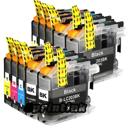 NShi NShi MFC-J460DW 10pk LC203XL Ink Cartridges — product photo
