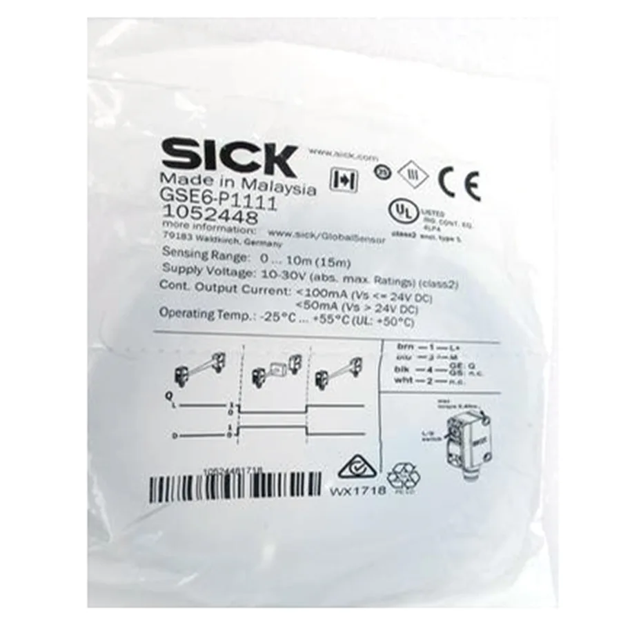 Sick Sick GSE6-P1111 Miniature Photoelectric Sensor PNP — product photo