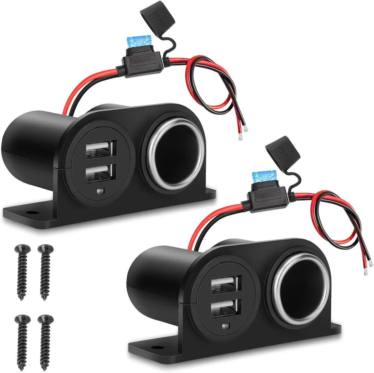 Dell PT01122 12 V 4.2 A Dual USB Power Adapter — product photo