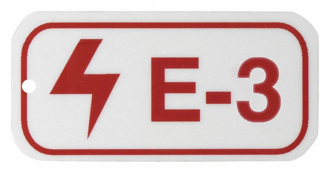 Brady Brady 105641 Lockout Tag Polypropylene 3 in 1 1/2 in — product photo