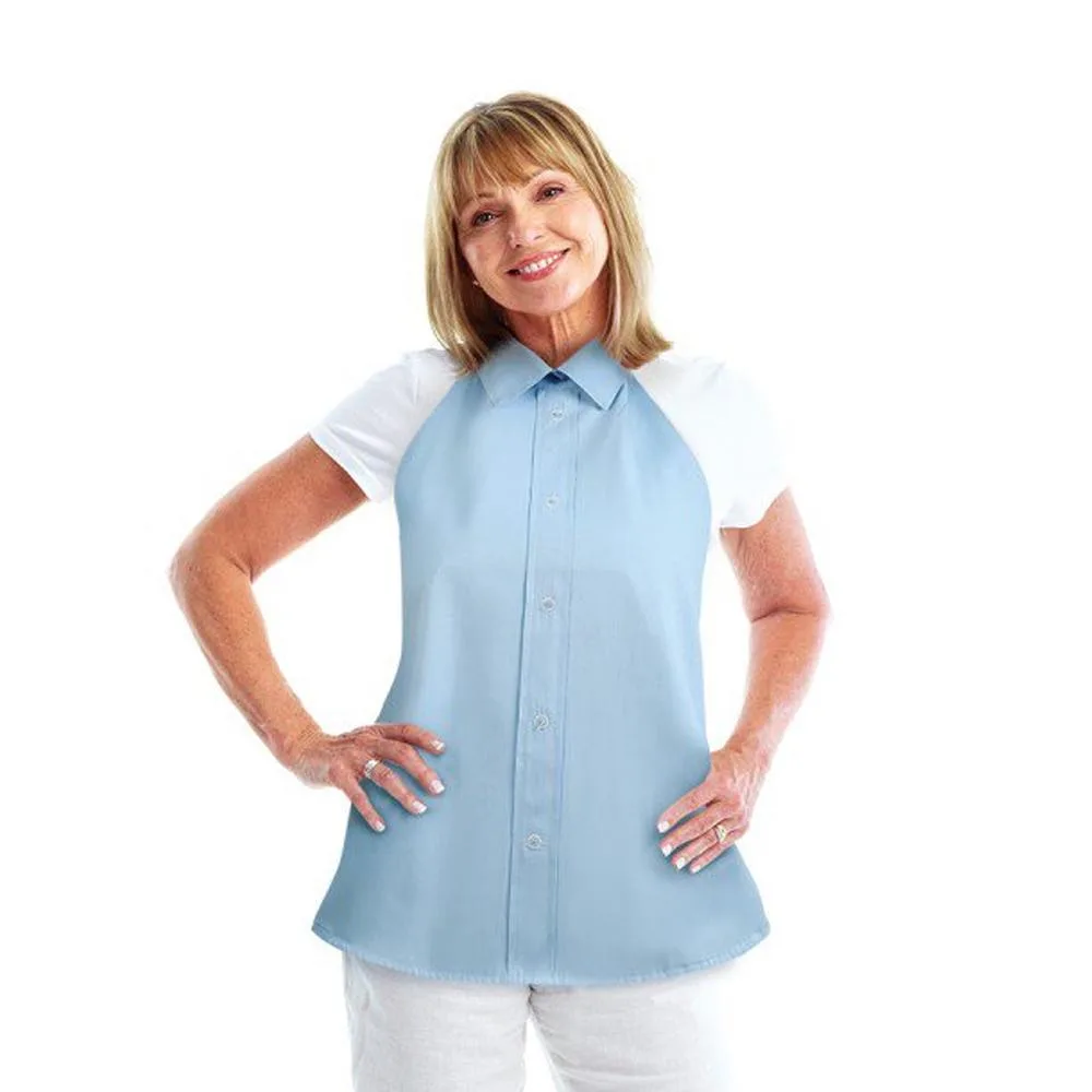 Jobar International, Inc. Jobar International, Inc. ZB8046 Men's Casual Shirt Blue One Size — product photo