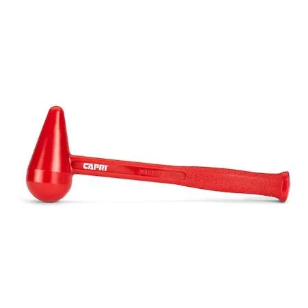 24 oz dead blow bossing mallet with polyurethane head and steel handle