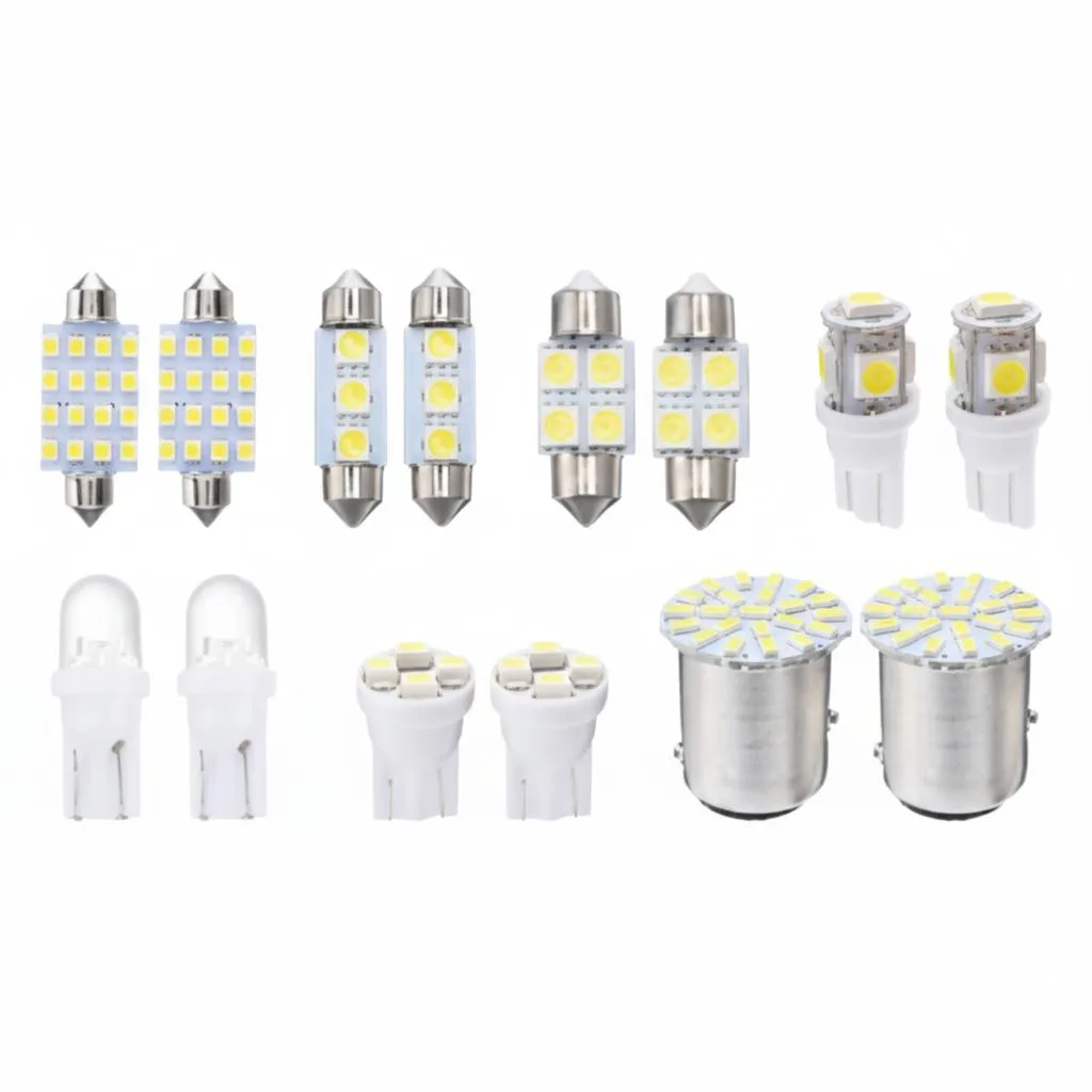 The Perfect Part The Perfect Part LIGHT-1145CDA 14Pcs T10 36mm LED Interior Car Accessories Kit — product photo