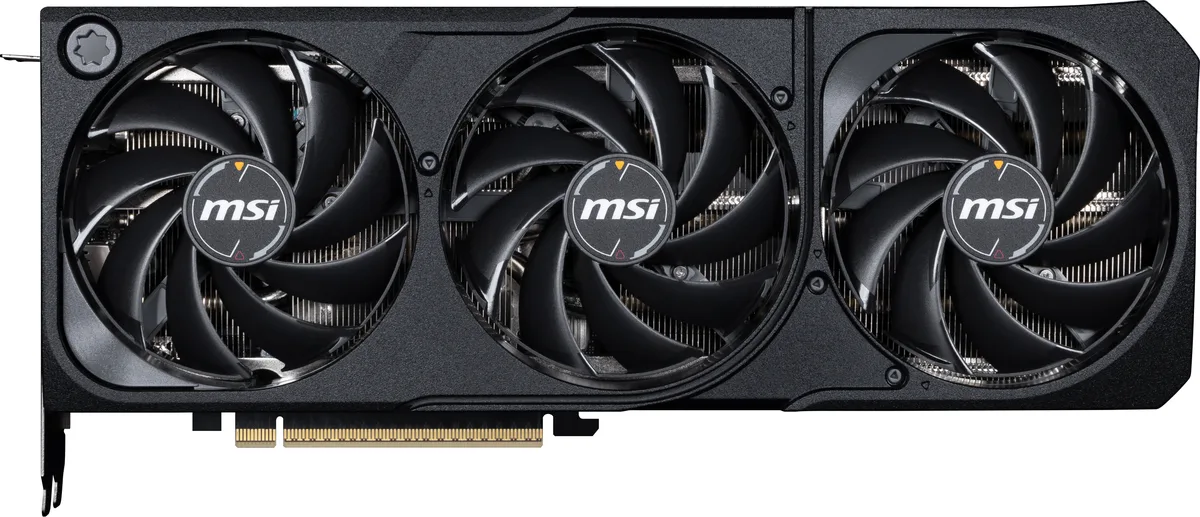 MSI MSI RTX 5070 12G SHADOW 3X OC 2542 MHz graphics card — product photo