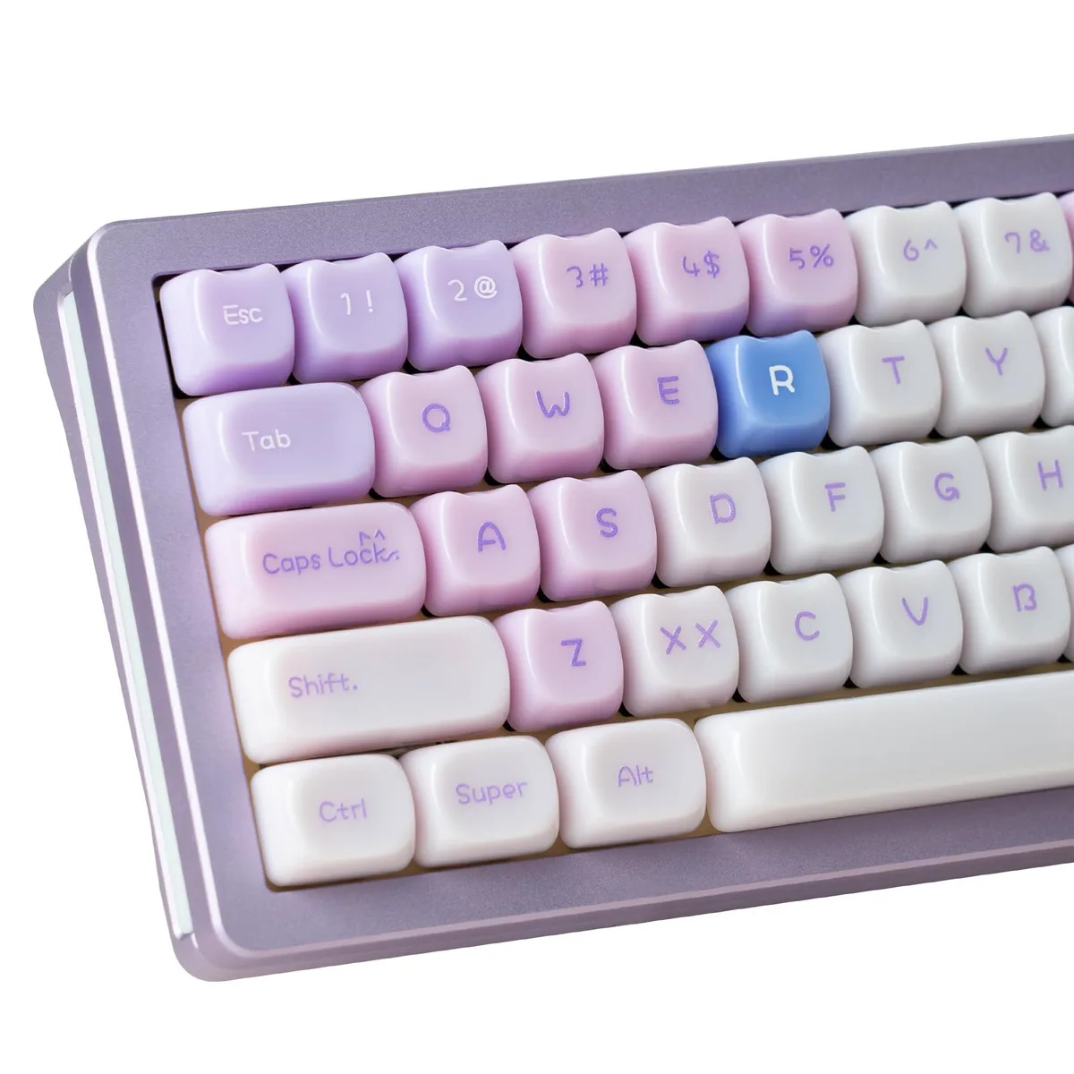Womier Womier Jelly Jade Keycaps Purple 148 Keys Mao Profile — product photo