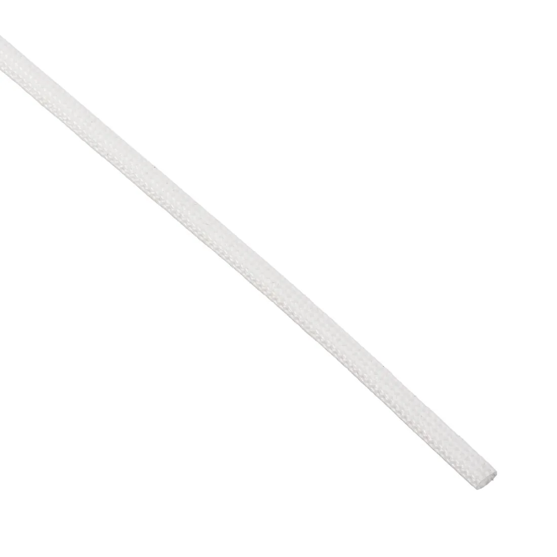 Unique-Bargains Unique-Bargains Silicone Fiberglass Sleeve White 1.5mm 29.5Ft — product photo