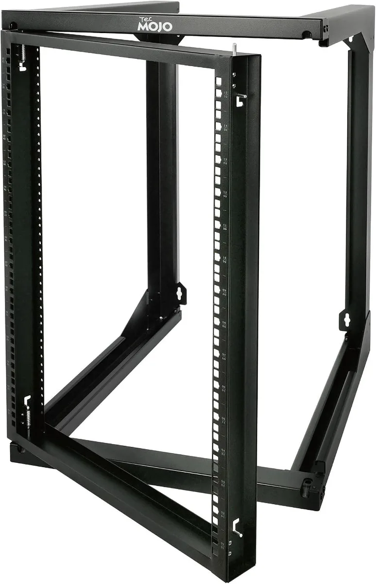 TAURKENAM TAURKENAM 15U Wall Mount Server Rack 24" Depth 16" Mounting Holes Swing Gate — product photo