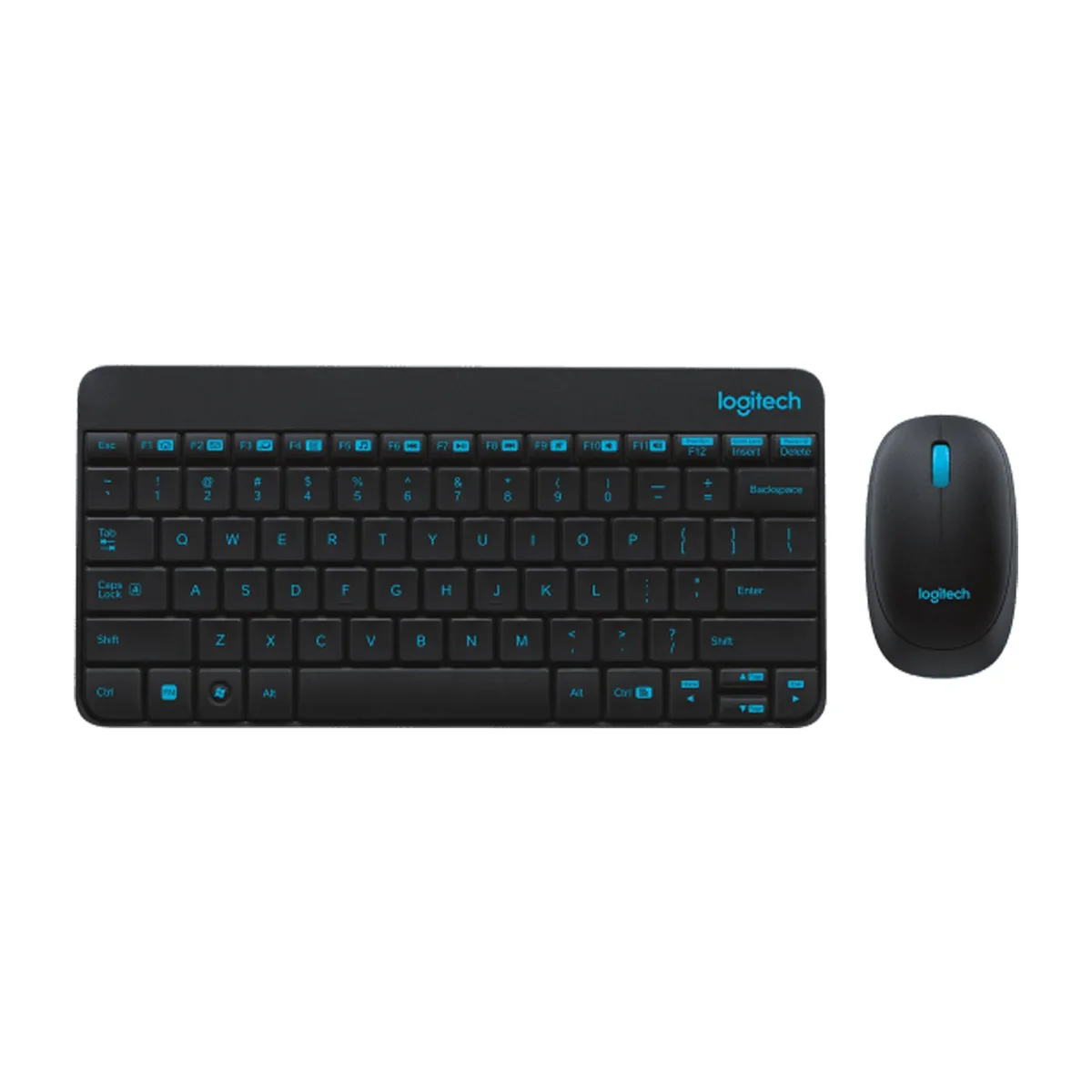 Logitech Logitech MK245 Nano Wireless Keyboard &amp; Mouse Set, Black — product photo