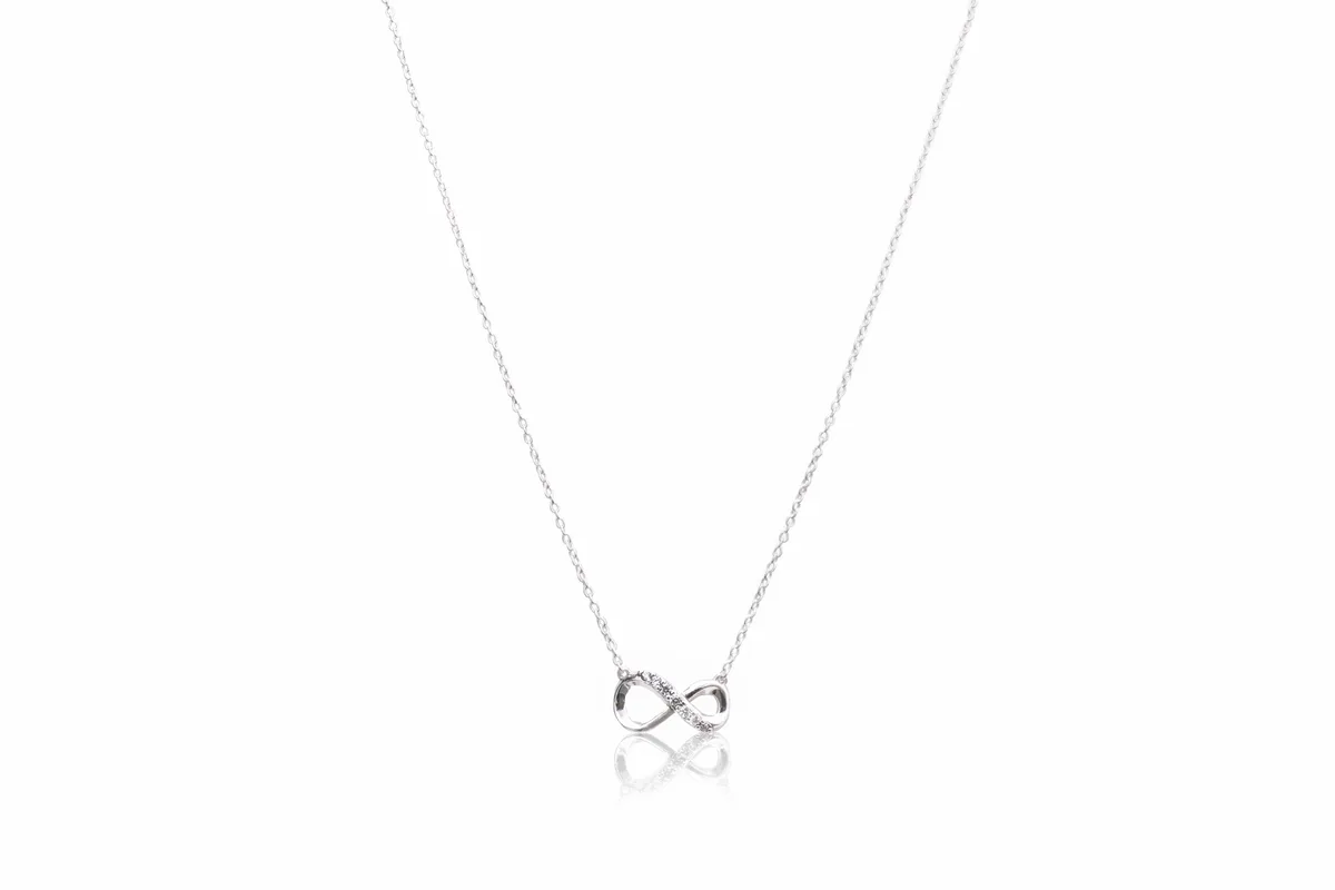 PANDORA PANDORA Sparkling Infinity Collier Necklace Silver Tone — product photo