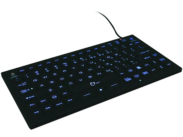 SIIG, Inc SIIG, Inc JK-US0911-S1 Keyboard USB 2.0 Backlit Trackpoint 89 Keys Black — product photo