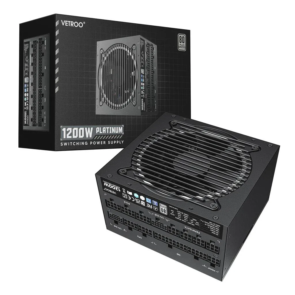 Vetroo Vetroo 1200P 1200W power supply — product photo