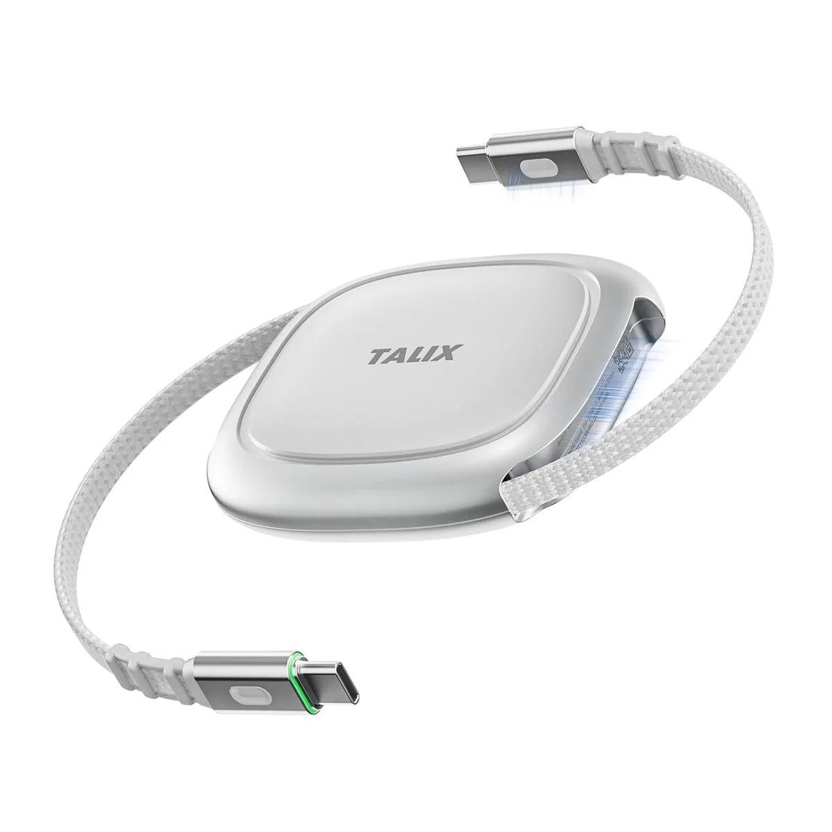 Mobee Mobee 240W Retractable USB-C Cable PD 3.2 3.94ft — product photo