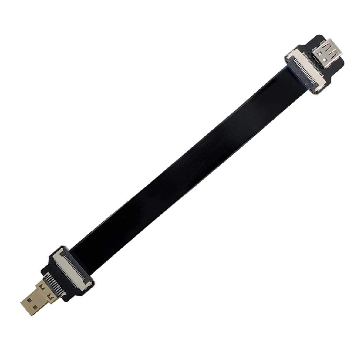 LORDWORLD LORDWORLD Micro HDMI Male to Female Extension FPC Cable 10CM 1080P — product photo
