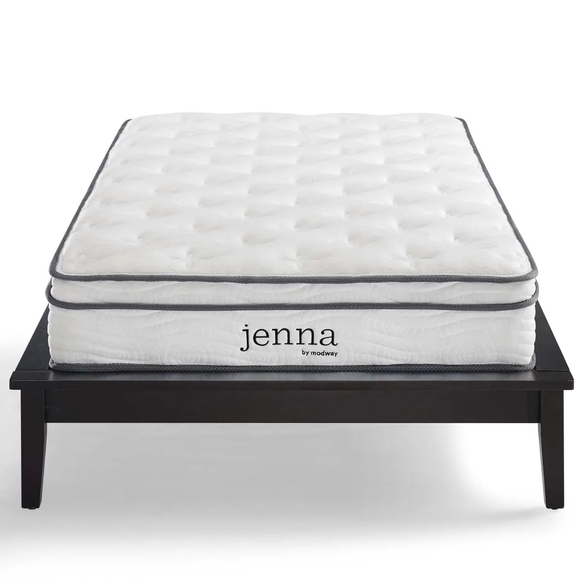 Modway Furniture Modway Furniture Jenna 8" Narrow Twin Innerspring Mattress White — product photo