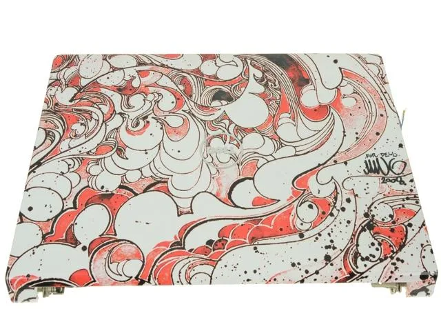 DELL DELL Studio 1735 17" LCD Back Cover Red Swirl N283C — product photo