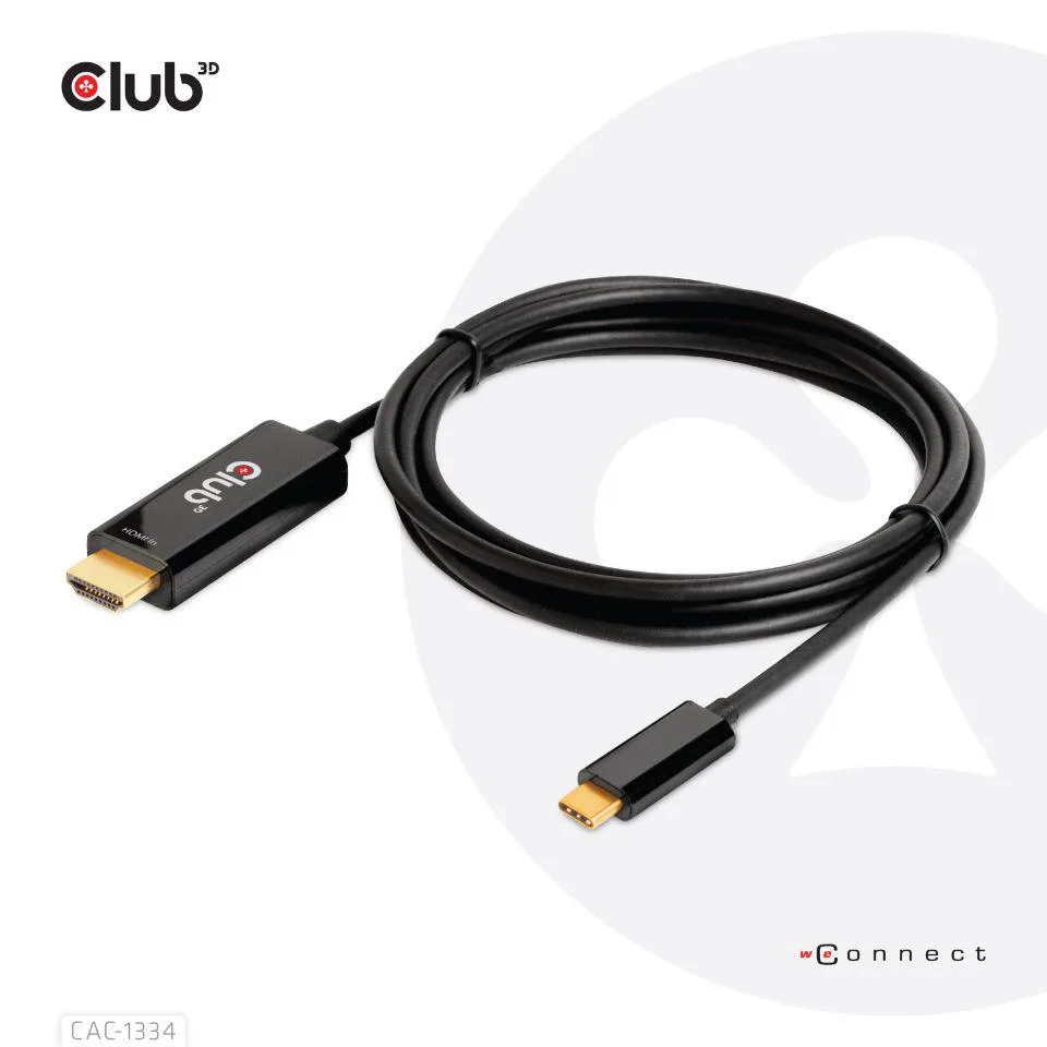 Club3D Club3D CAC-1334 USB-C to HDMI 4K60 active cable 6 ft — product photo
