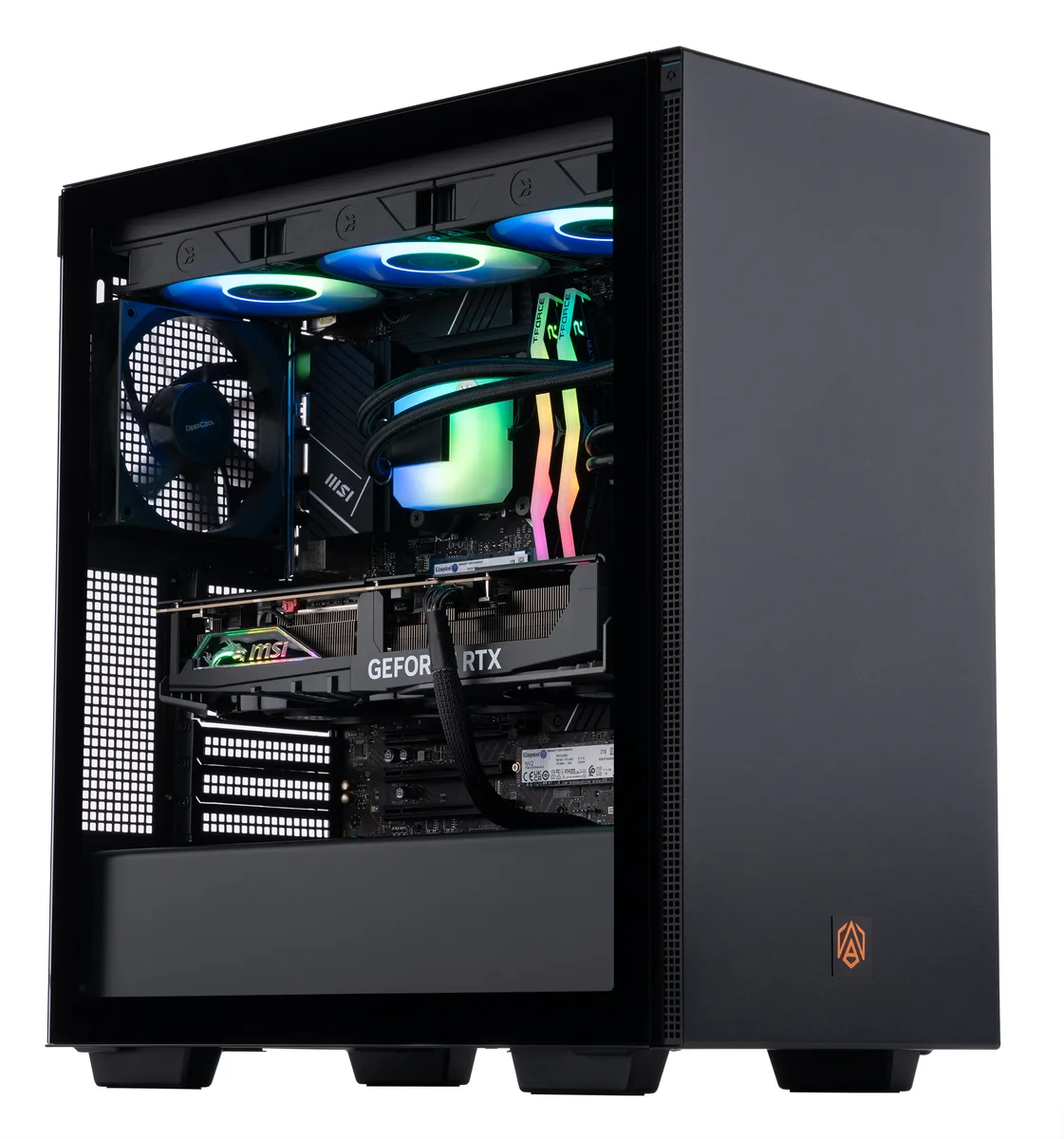 ABS ABS ABSAI14700F4080S2 gaming PC i7-14700F RTX 4080 Super 64GB 3TB — product photo