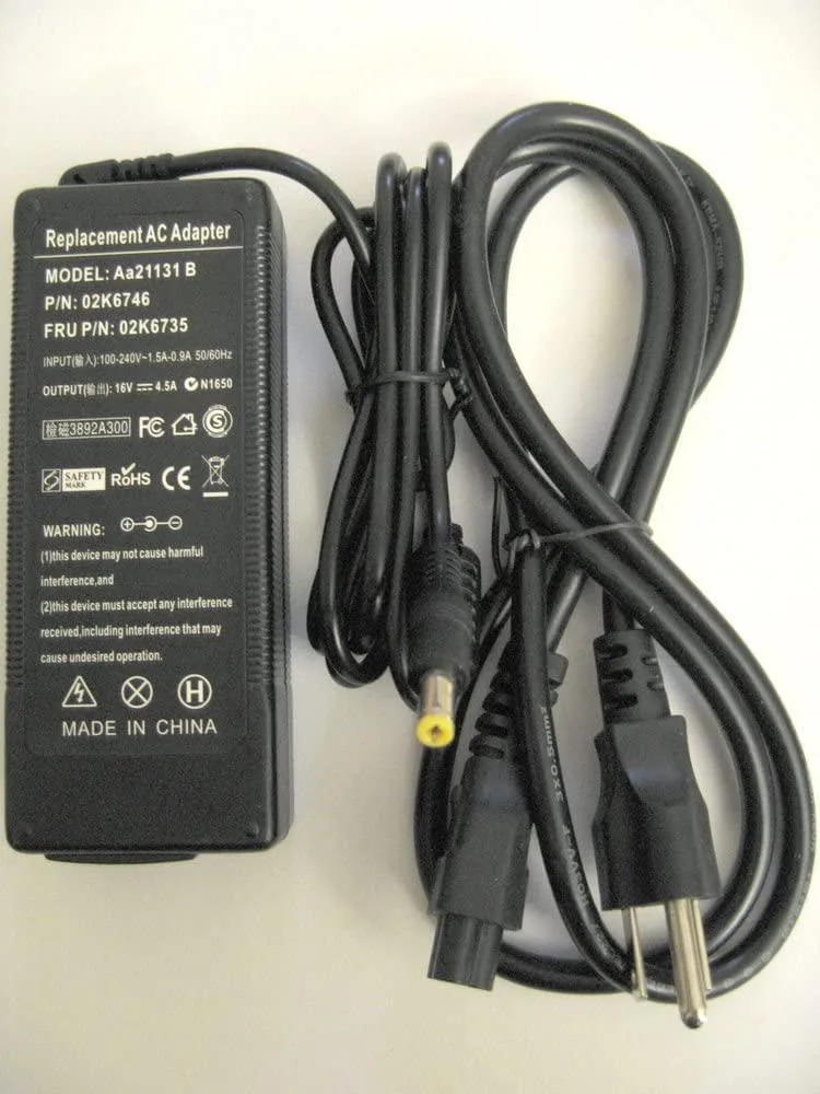 myVolts myVolts AC Adapter 16V 4.5A 72W for Panasonic Toughbook CF-08/18/19/28/30/31/34 — product photo