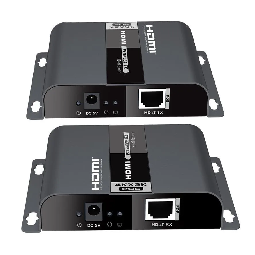 Lenkeng Technology Co,. Ltd Lenkeng Technology Co,. Ltd LKV683POE-4.0 4K 30Hz HDMI POE Extender Kit 120m 394ft — product photo