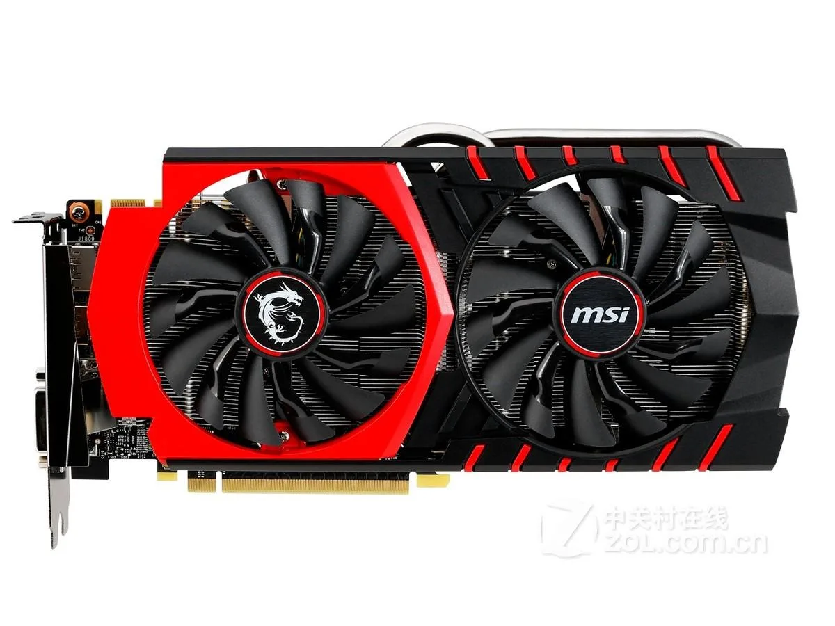 MSI MSI GeForce GTX 970 GAMING 4G GDDR5 graphics card — product photo