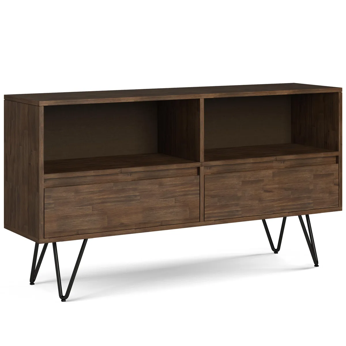 tuphen tuphen Low Bookcase Rustic Natural Aged Brown — product photo