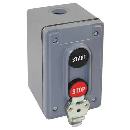 Dayton Dayton 20C802 22 mm Push Button Control Station 1NO/1NC Start/Stop — product photo