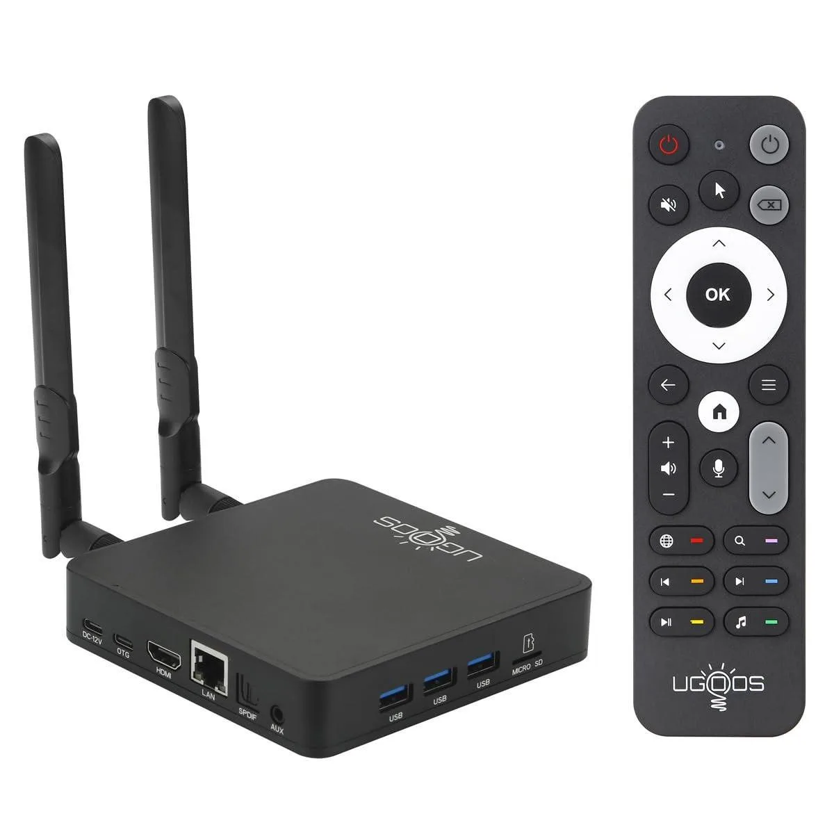 Barrow Mods Barrow Mods Ugoos AM9 PRO TV Box Android 14.0 Amlogic S905X5-J 4GB 2 in 1 accessory — product photo