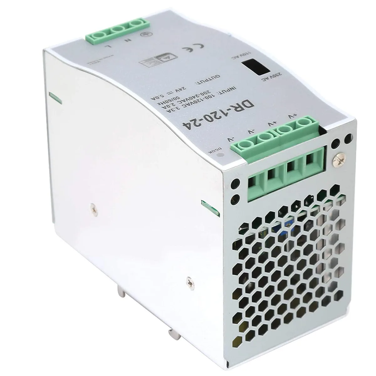 myVolts myVolts 24V 120W DIN Rail Power Supply — product photo