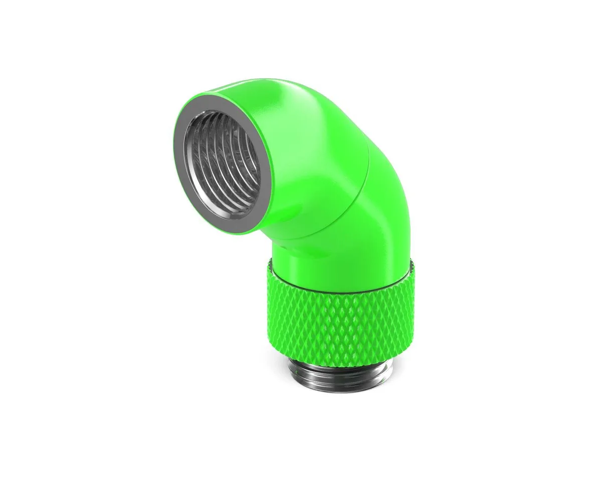 PrimoChill PrimoChill G 1/4in 90 Degree SX Dual Rotary Snake Fitting diy cooling — product photo